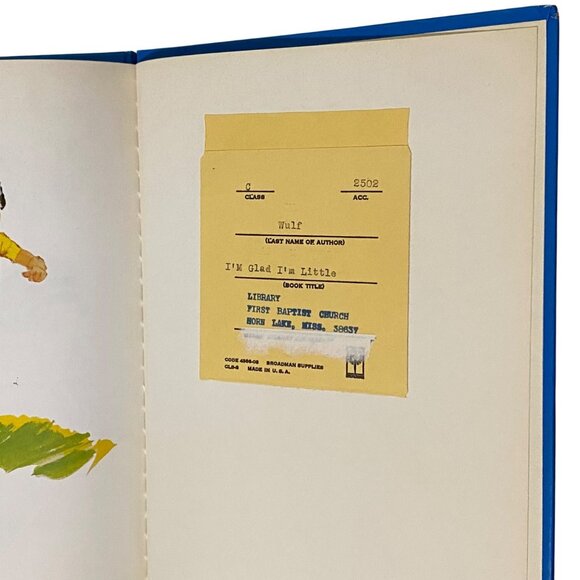 I'm Glad I'm Little Hardcover Kathleen Wulf Preschool Childrens Picture Book 70s - Picture 7 of 7